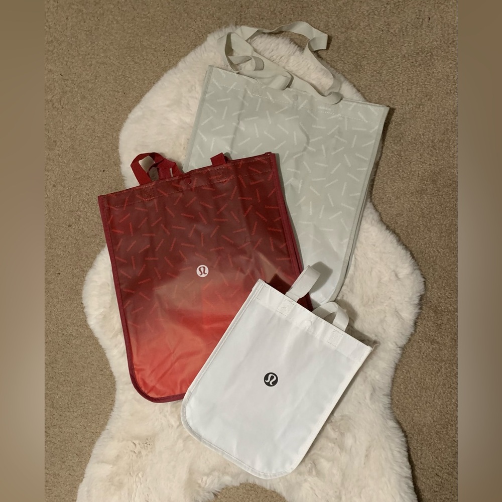Lululemon Reusable Shopper Tote Bags